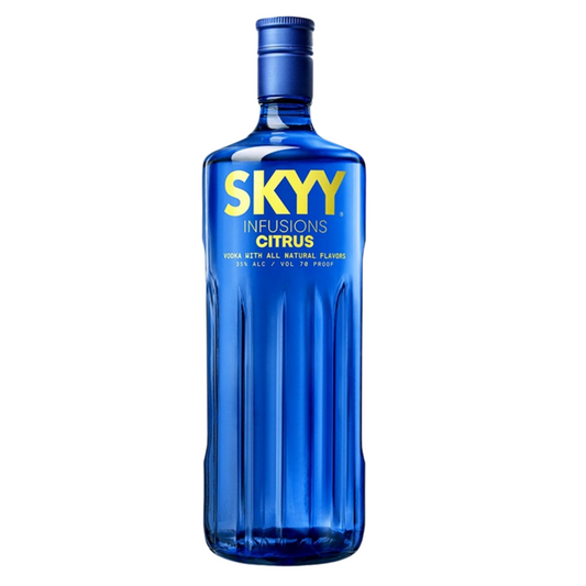 Skyy Citrus Flavored Vodka Infusions 70 - 1.75L - Front