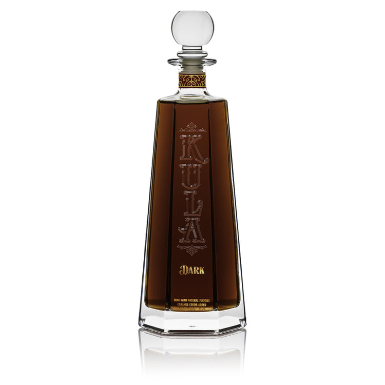 Kula Dark Rum 80 - 750ML - Front