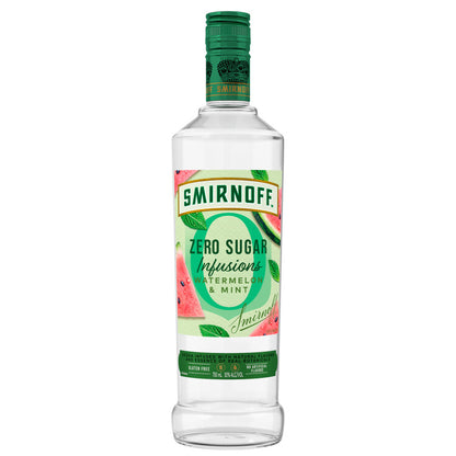 Smirnoff Watermelon & Mint Flavored Vodka Zero Sugar Infusions 60 - 750ML