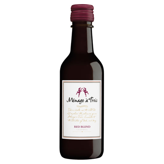 Menage A Trois Red Blend California - 187ML - Front