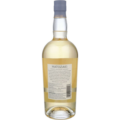 Hatozaki Whisky 80 - 750ML - Back
