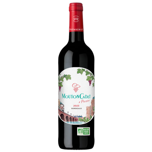 Mouton Cadet Bordeaux Rouge Pierre 2023 - 750ML