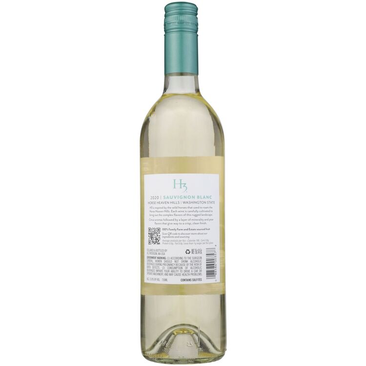 H3 Sauvignon Blanc Horse Heaven Hills - 750ML