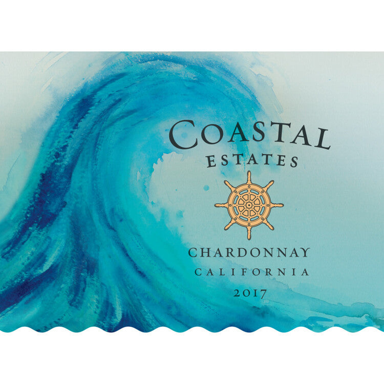 Coastal Estates Chardonnay California - 750ML - Front Label