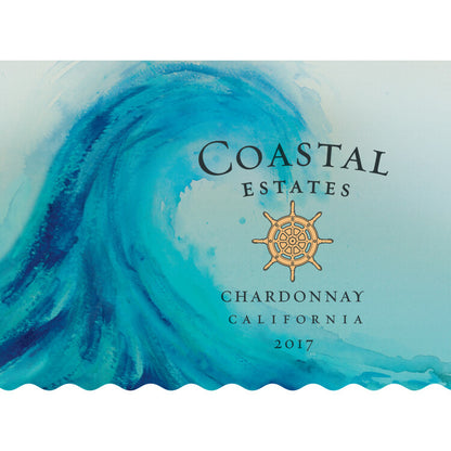 Coastal Estates Chardonnay California - 750ML - Front Label