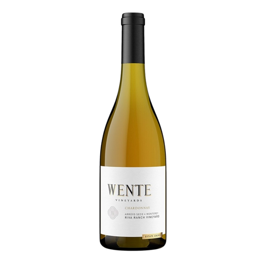 Wente Vineyards Chardonnay Riva Ranch Vineyard Arroyo Seco - 750ML - Front