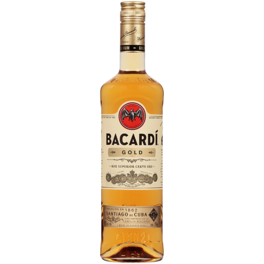 Bacardi Gold Rum 80 - 750ML