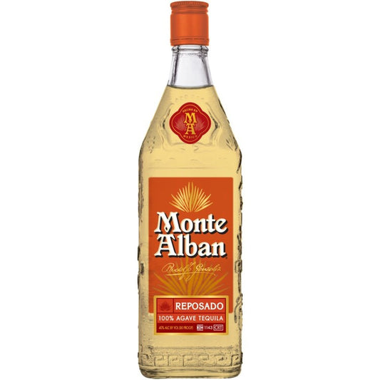 Monte Alban Tequila Reposado 80 - 750ML - Front