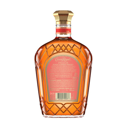 Crown Royal Peach Flavored Whiskey 70 - 1.0L - Back