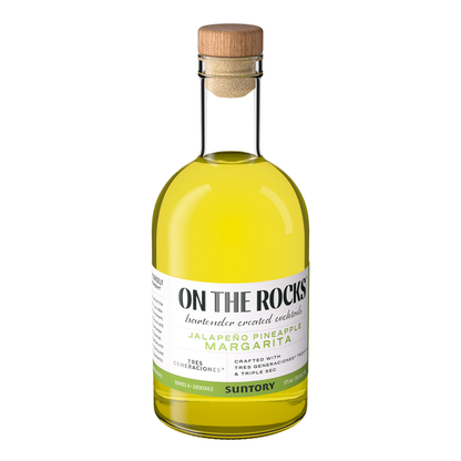 Otr-On The Rocks The Jalapeno Pineapple Margarita Tres Generaciones 40 - 375ML - Front Label