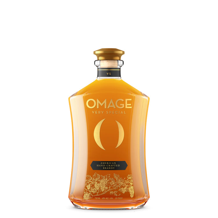 Omage Brandy Vs 80 - 750ML - Front