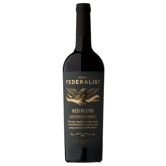 The Federalist Red Blend Aged In Bourbon Barrels For 6 Months Mendocin - 750ML - Front