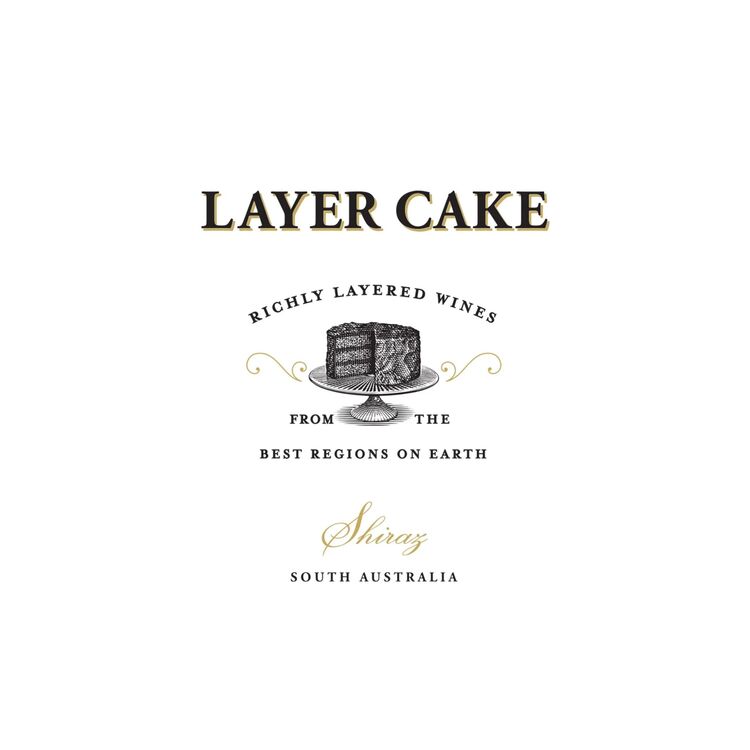 Layer Cake Shiraz South Australia - 750ML - Front Label