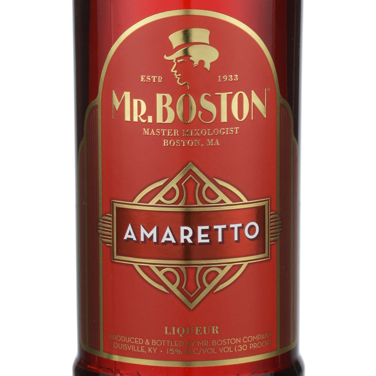 Mr. Boston Amaretto 30 - 1.0L - Front Label