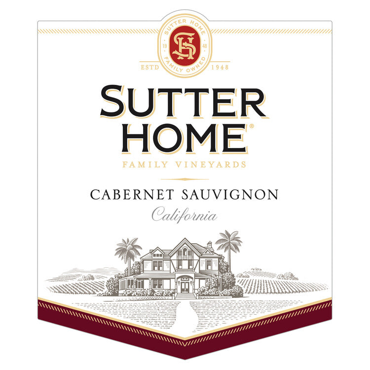 Sutter Home Cabernet Sauvignon California - 1.5L - Front Label