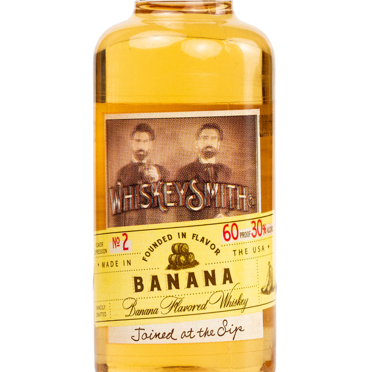 Whiskeysmith Banana Flavored Whiskey-Other 60 - 50ML - Front Label