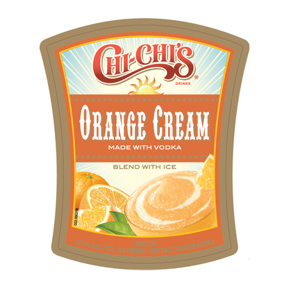 Chi Chi's Orange Cream Cocktail 25 - 1.75L - Front Label