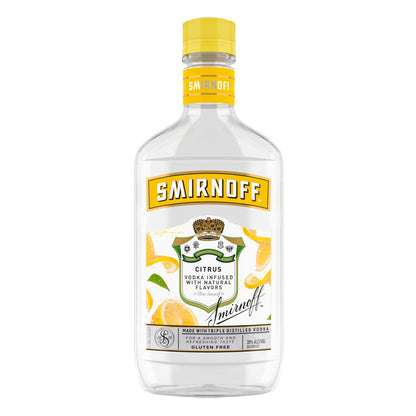 Smirnoff Vodka Citrus Flavored 60 Flask - 375ML