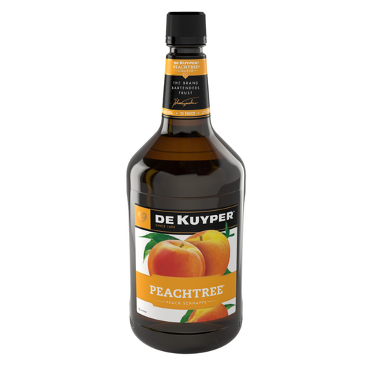 Dekuyper Peach Schnapps Peachtree 30 - 1.75L - Front