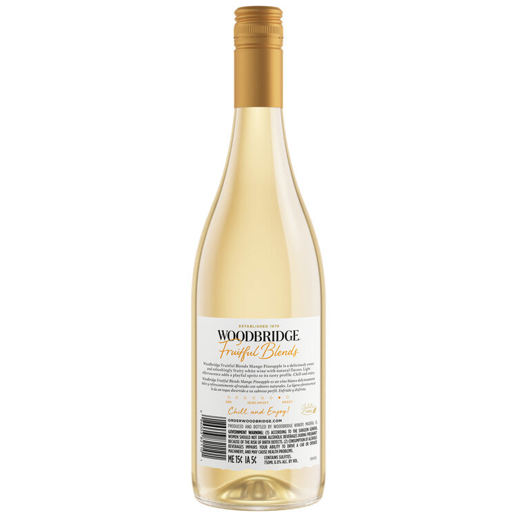 Woodbridge Fruitful Blends Mango Pineapple White Wine - 750ML