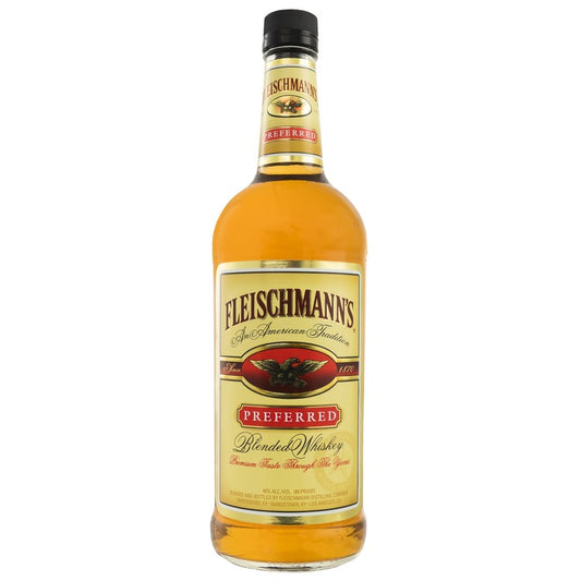 Fleischmann's Blended American Whiskey Preferred 80 - 1.0L - Front