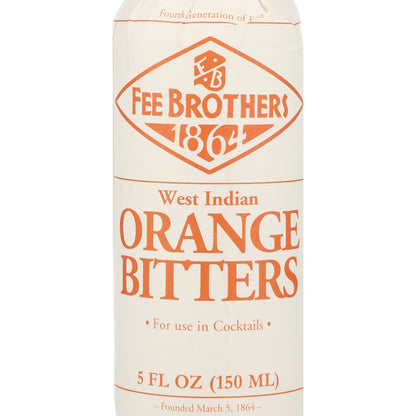 Fee Brothers Bitters West Indian Orange - 5 Z - Front Label