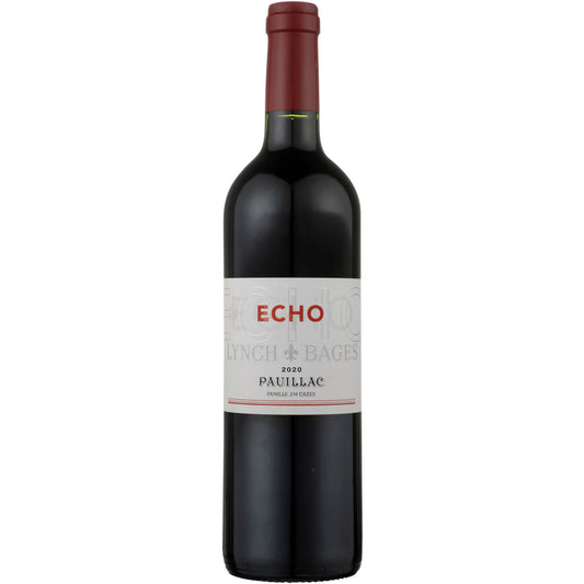 Echo De Lynch Bages Pauillac 2020 Wood Box - 750ML - Front