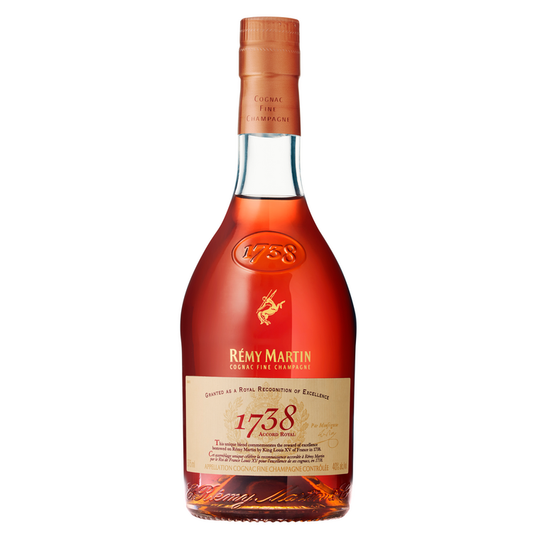 Remy Martin Fine Champagne Cognac 1738 Accord Royal 80 - 375ML - Front