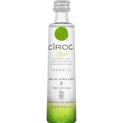 Ciroc Apple Flavored Vodka 70 - 50ML - Front
