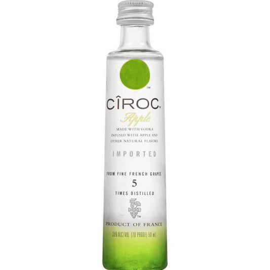 Ciroc Apple Flavored Vodka 70 - 50ML - Front