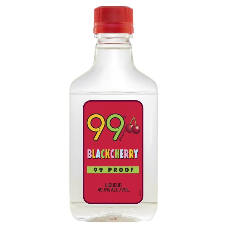 99 Brand Black Cherry Schnapps 99 - 200ML - Front