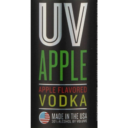 Uv Apple Flavored Vodka 60 - 50ML - Front Label