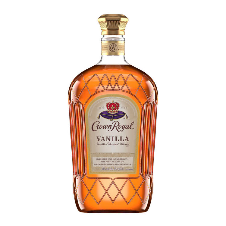 Crown Royal Vanilla Flavored Whiskey 70 - 1.75L - Front