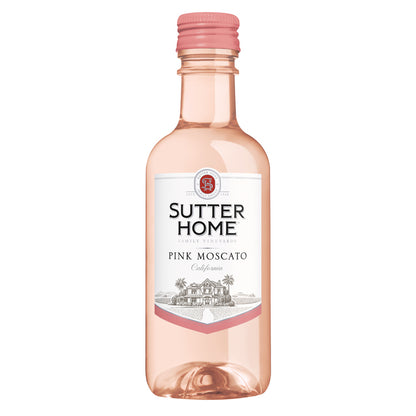 Sutter Home Moscato Pink Moscato California - 187ML - Front