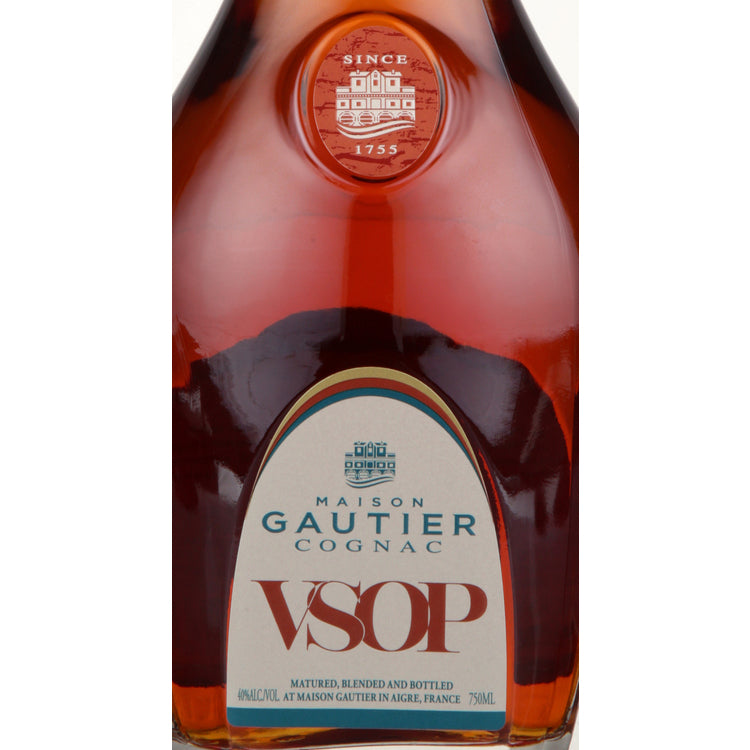 Maison Gautier Cognac Vsop 80 - 750ML - Front Label