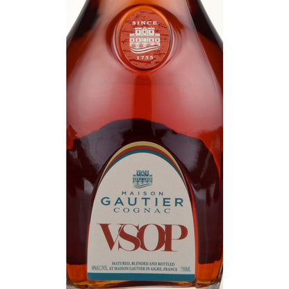Maison Gautier Cognac Vsop 80 - 750ML - Front Label