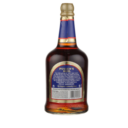Pusser's Navy Rum British Navy 84 - 750ML - Back