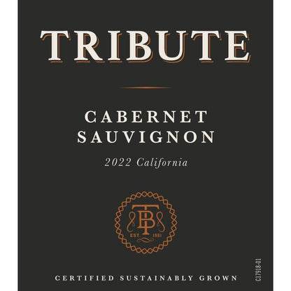 Tribute Cabernet Sauvignon California - 750ML - Front Label