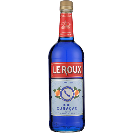 Leroux Curacao Blue 30 - 1.0L - Front