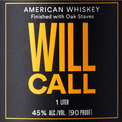 Will Call Blended American Whiskey 90 - 1.0L