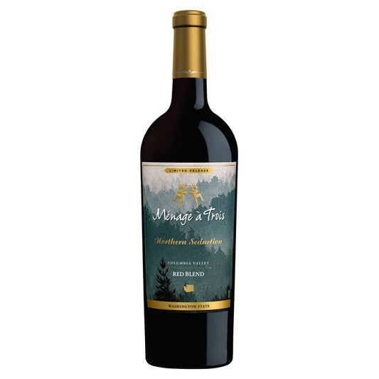 Menage A Trois Red Blend Northern Seduction Limited Release Columbia V - 750ML - Front