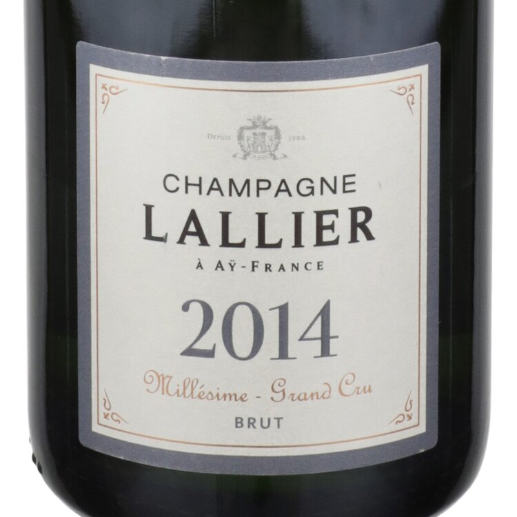 Lallier Champagne Brut Millesime Collection Memoire Grand Cru 2014 - 750ML - Front Label