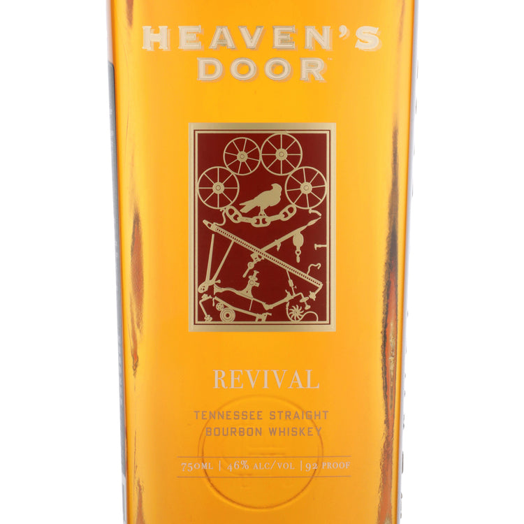 Heaven's Door Straight Bourbon Revival 92 - 750ML - Front Label