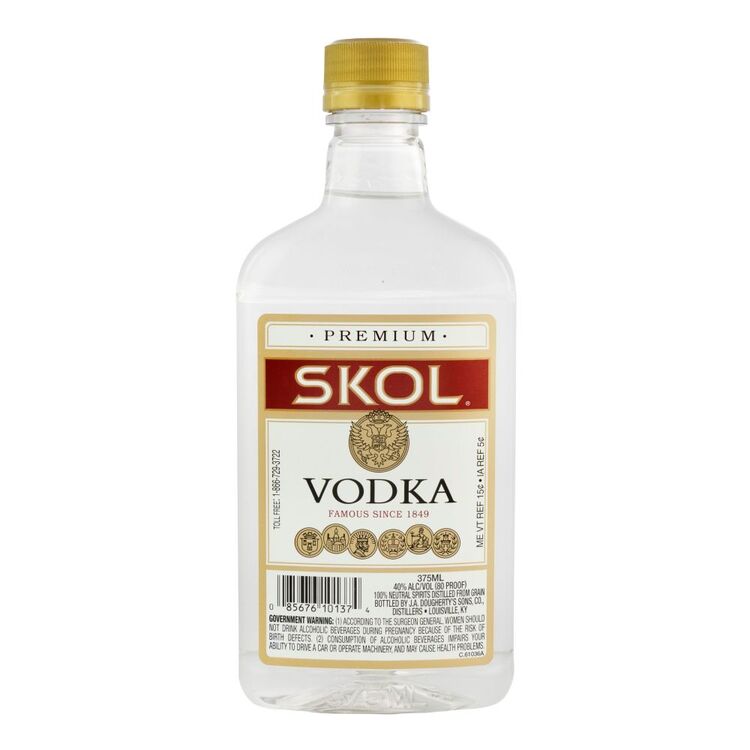 Skol Vodka 80 - 375ML - Front