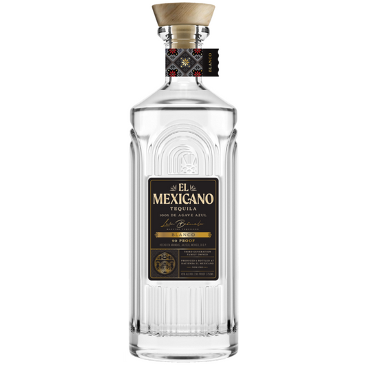 El Mexicano Tequila Blanco 90 - 750ML - Front