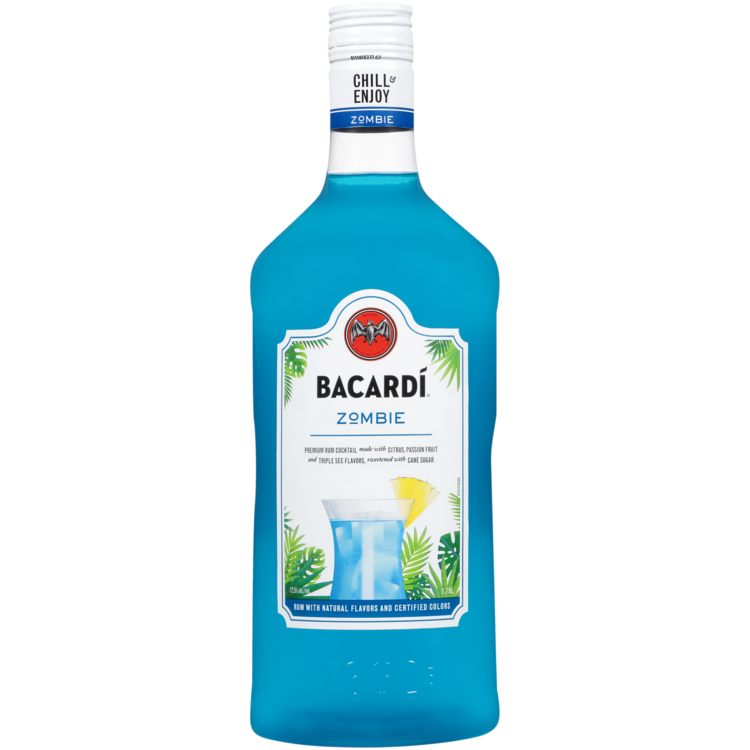 Bacardi Zombie Classic Cocktails 25 - 1.75L - Front