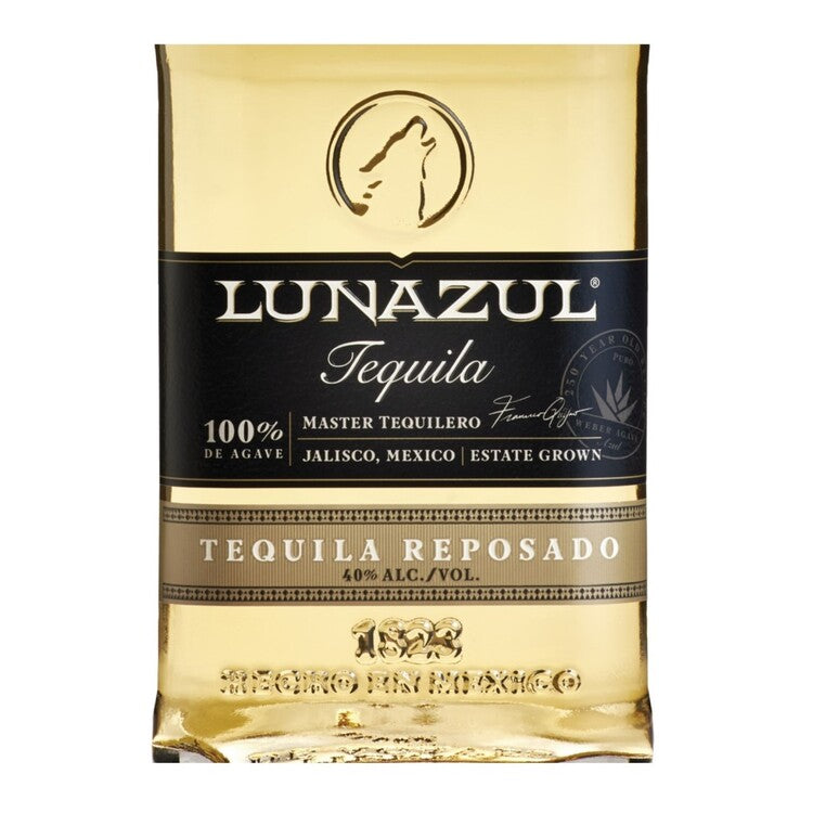 Lunazul Tequila Reposado 80 - 750ML - Front Label