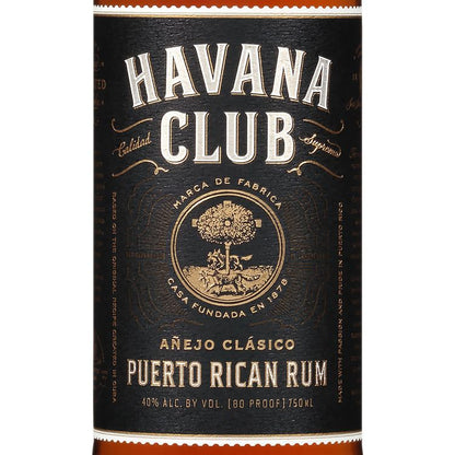 Havana Club Aged Rum Anejo Clasico 80 - 750ML