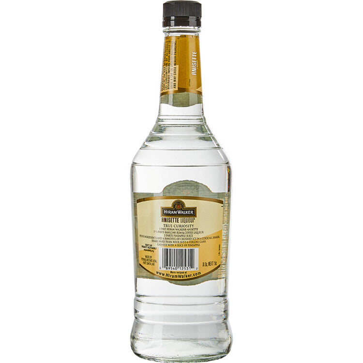 Hiram Walker Anisette 60 - 750ML - Back