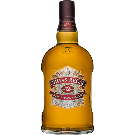 Chivas Regal Blended Scotch 12 Yr 80 - 1.75L